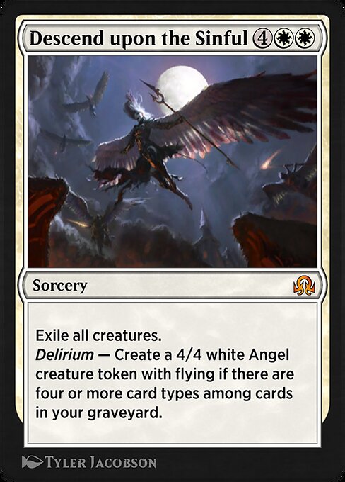 Descend upon the Sinful from Shadows over Innistrad Remastered