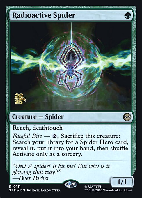Radioactive Spider from Marvel's Spider-Man Promos