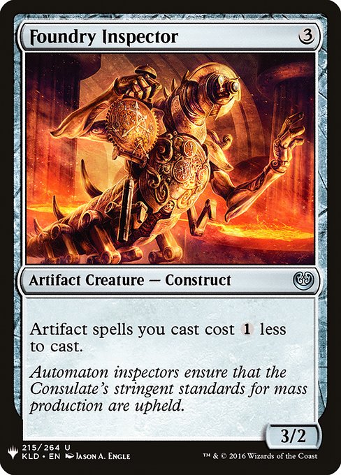 Foundry Inspector from The List