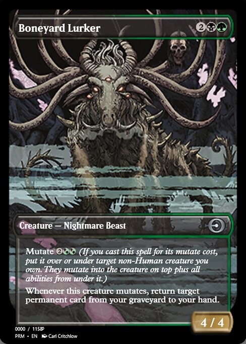 Boneyard Lurker highlighted card art