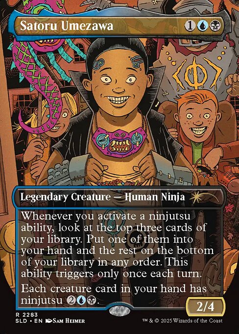 Satoru Umezawa highlighted card art