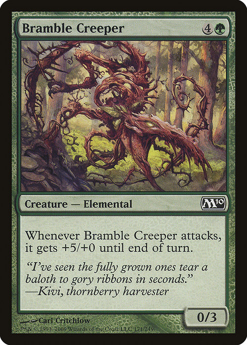 Bramble Creeper highlighted card art