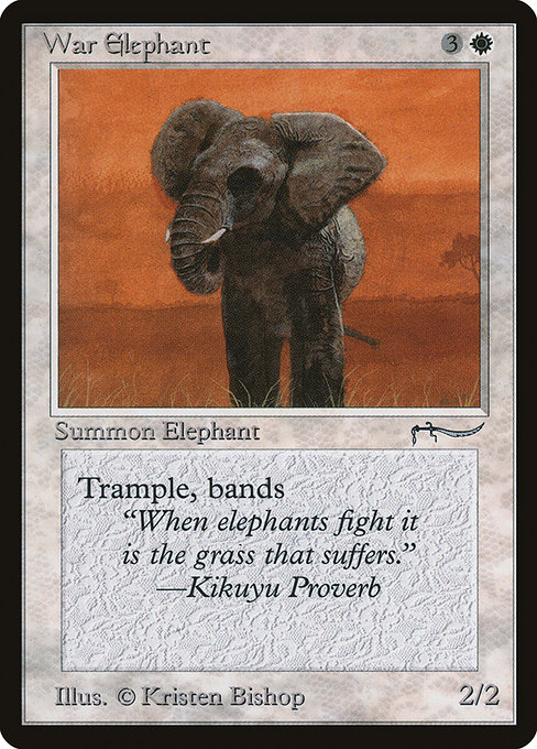 War Elephant from Arabian Nights