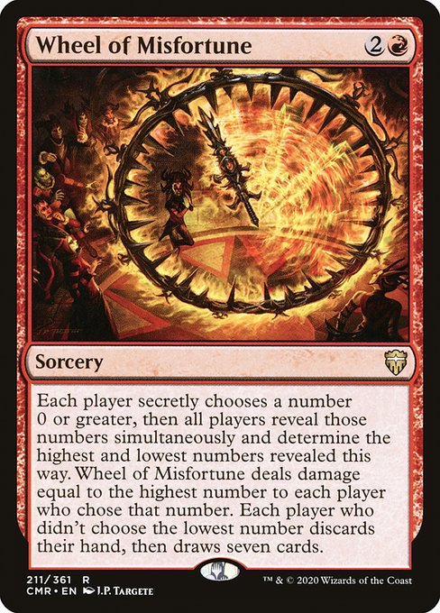 Wheel of Misfortune from Commander Legends