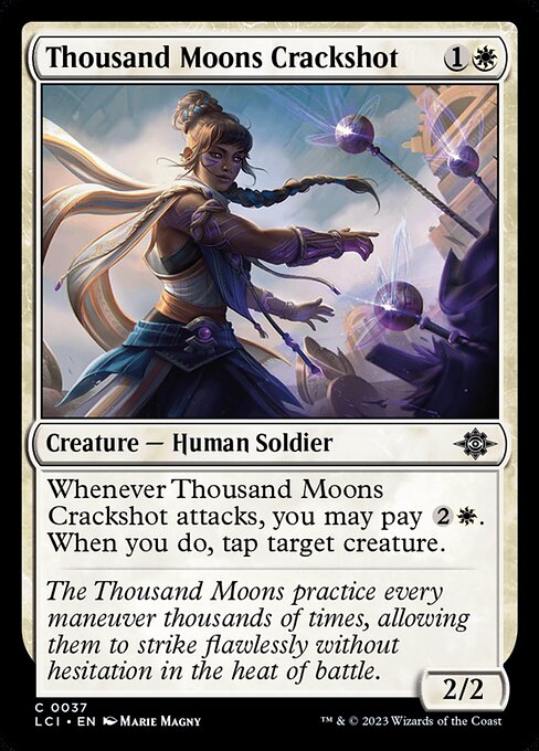 Thousand Moons Crackshot highlighted card art