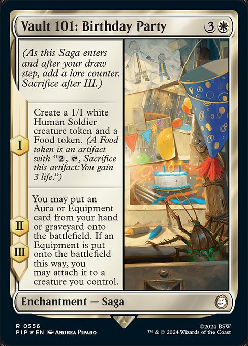 Vault 101: Birthday Party highlighted card art