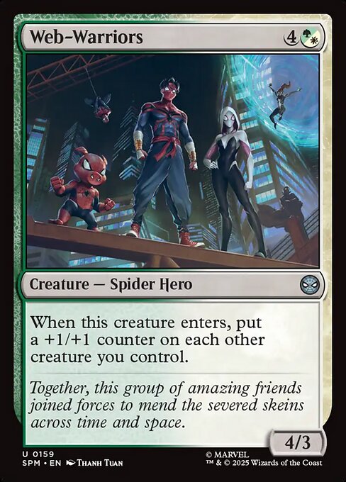 Web-Warriors highlighted card art