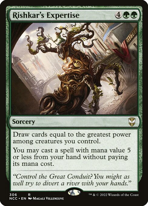 Rishkar's Expertise from New Capenna Commander