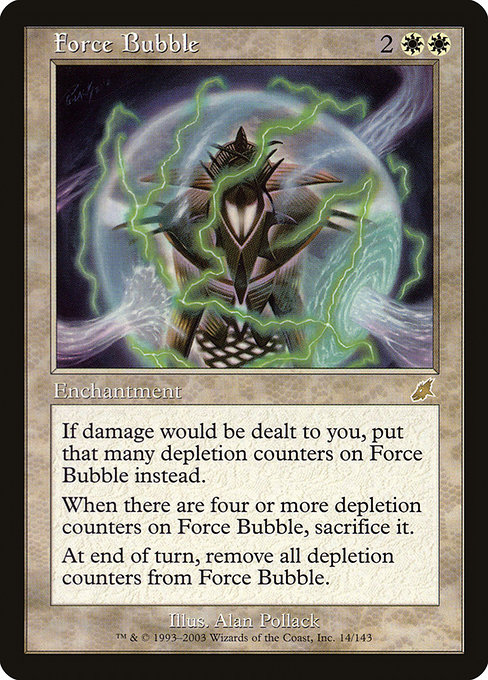 Force Bubble highlighted card art