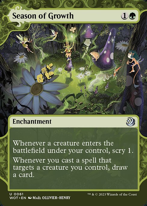 Season of Growth from Wilds of Eldraine: Enchanting Tales