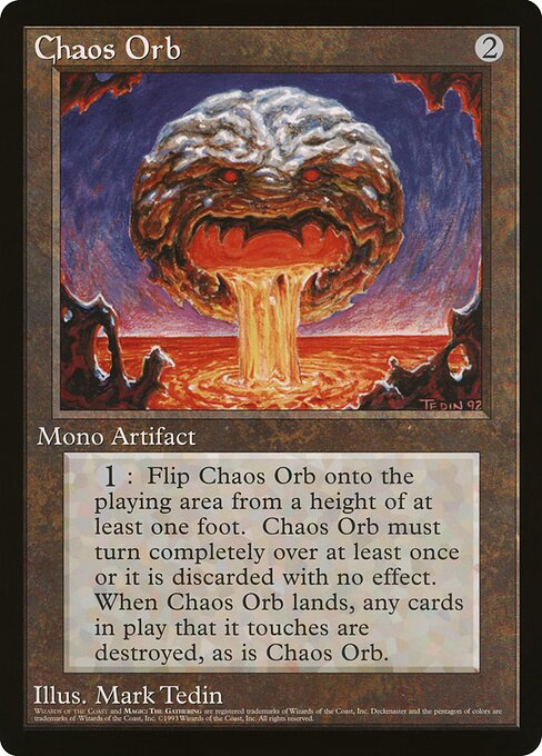 Chaos Orb from Oversized 90's Promos