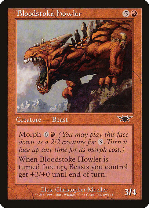Bloodstoke Howler highlighted card art