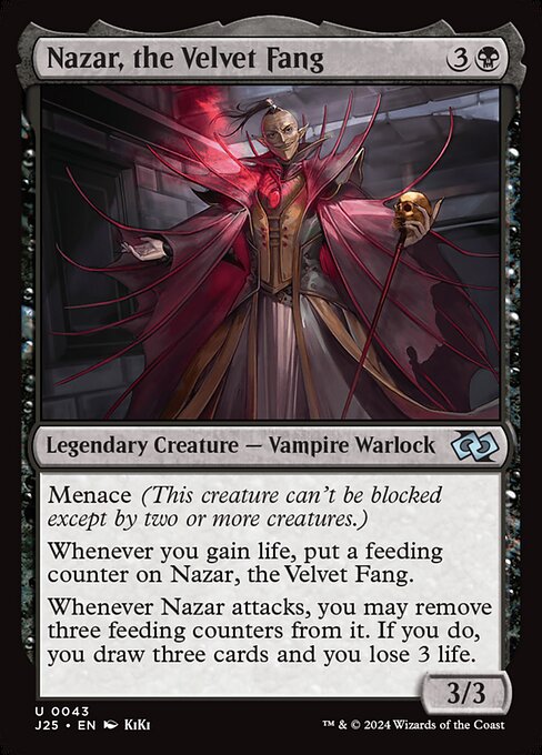 Nazar, the Velvet Fang highlighted card art