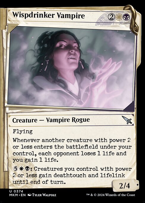 Wispdrinker Vampire highlighted card art