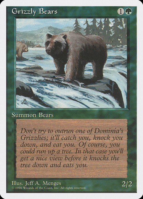 Grizzly Bears from Introductory Two-Player Set