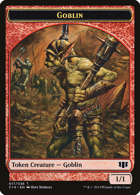 Goblin from Commander 2014 Tokens
