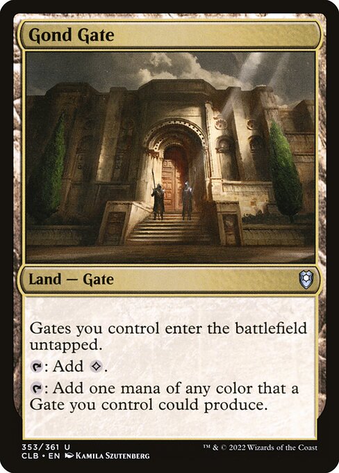 Gond Gate from Commander Legends: Battle for Baldur's Gate