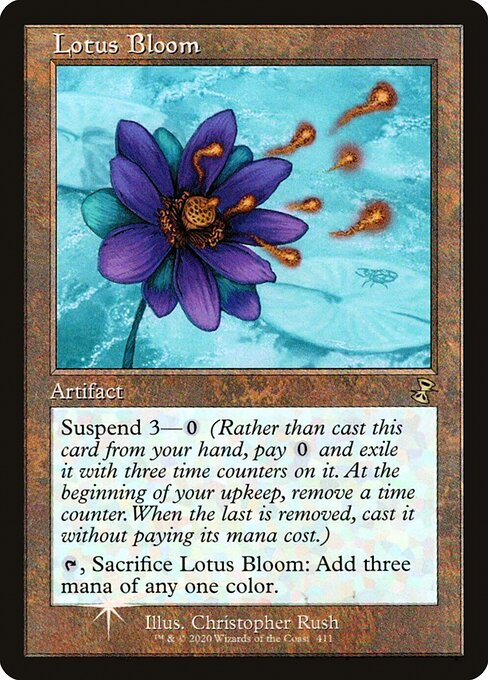 Lotus Bloom highlighted card art