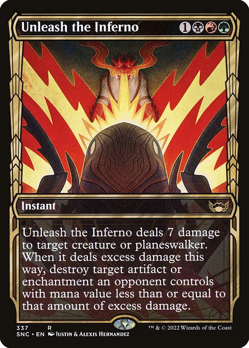 Unleash the Inferno from Streets of New Capenna