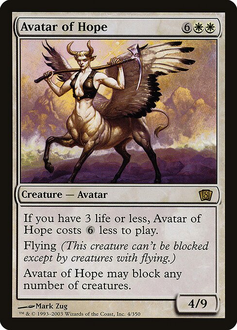 Avatar of Hope from Eighth Edition