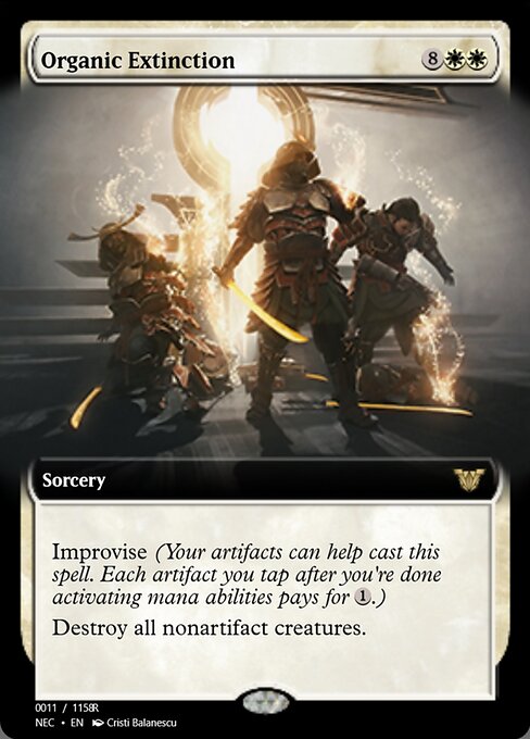 Organic Extinction highlighted card art