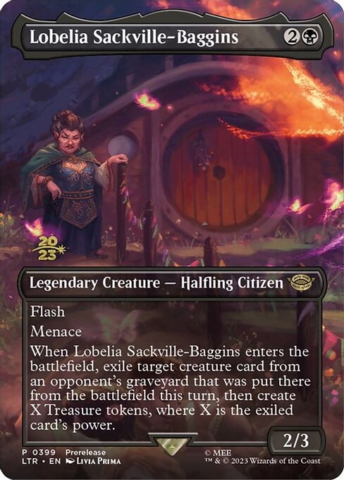 Lobelia Sackville-Baggins from Tales of Middle-earth Promos
