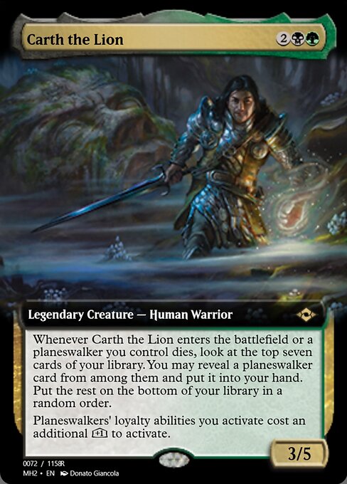 Carth the Lion highlighted card art