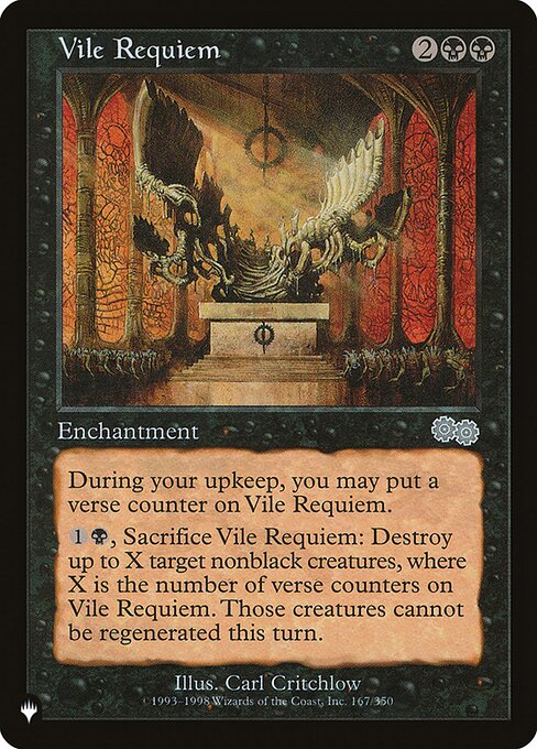 Vile Requiem highlighted card art