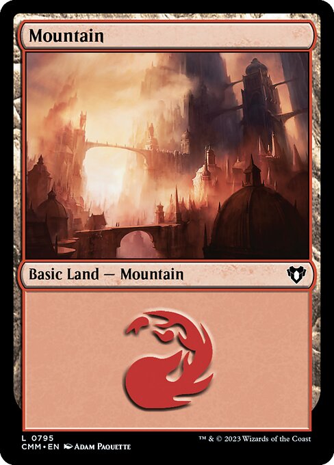 Mountain from Commander Masters
