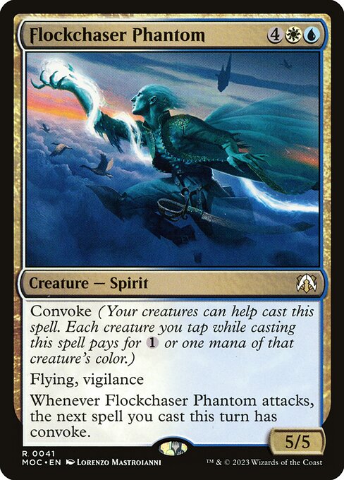 Flockchaser Phantom from March of the Machine Commander