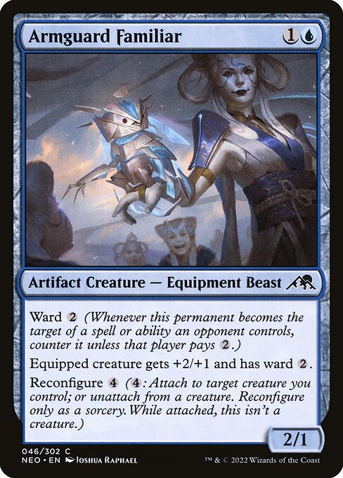 Armguard Familiar highlighted card art