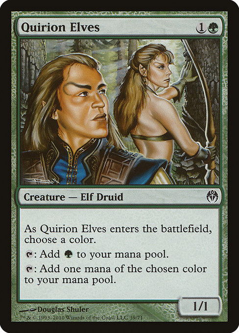 Quirion Elves from Duel Decks: Phyrexia vs. the Coalition