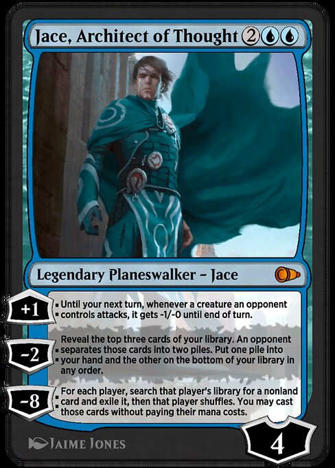 Jace, Architect of Thought highlighted card art