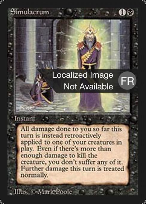 Simulacrum from Foreign Black Border