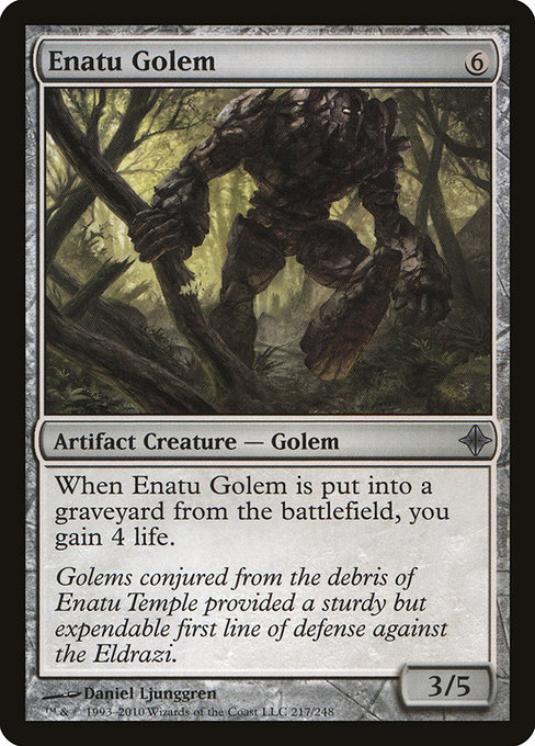 Enatu Golem highlighted card art