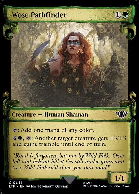Wose Pathfinder highlighted card art