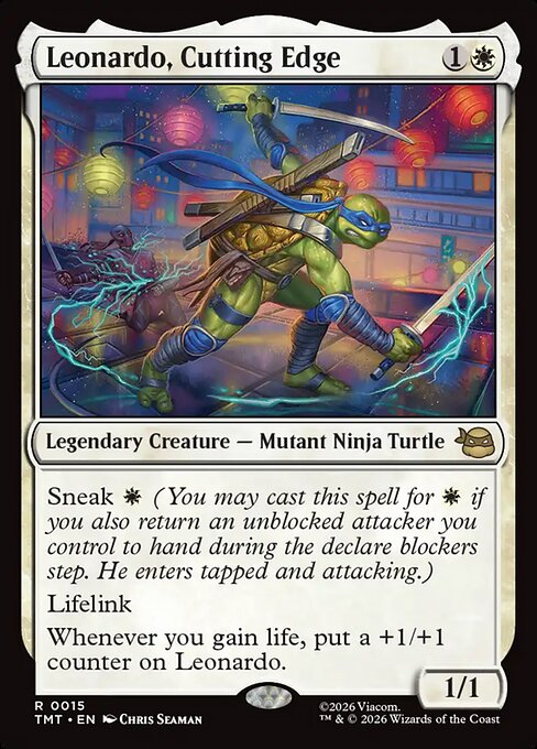 Leonardo, Cutting Edge from Teenage Mutant Ninja Turtles