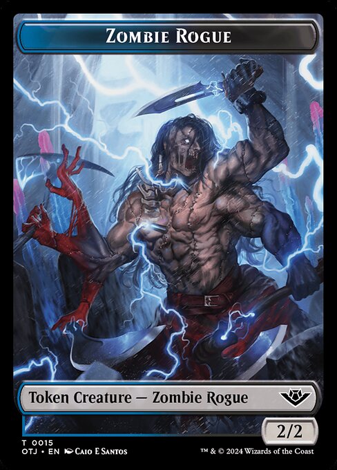 Zombie Rogue highlighted card art