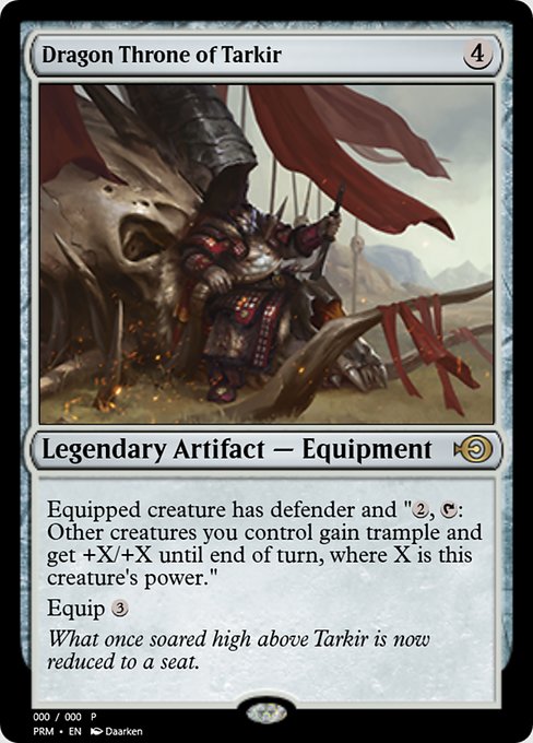 Dragon Throne of Tarkir from Magic Online Promos