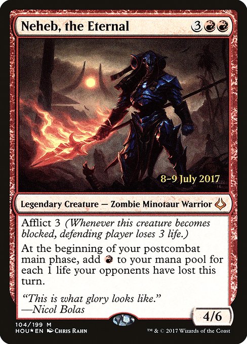 Neheb, the Eternal from Hour of Devastation Promos