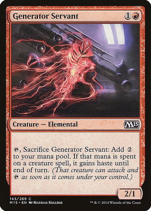 Generator Servant from Magic 2015