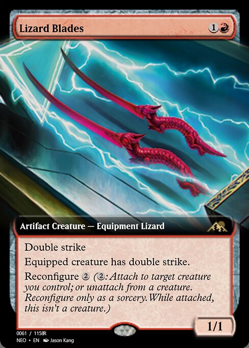 Lizard Blades highlighted card art