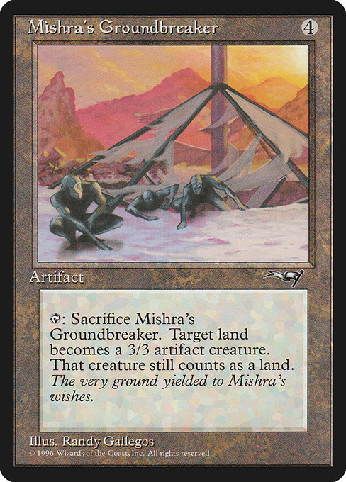 Mishra's Groundbreaker from Alliances