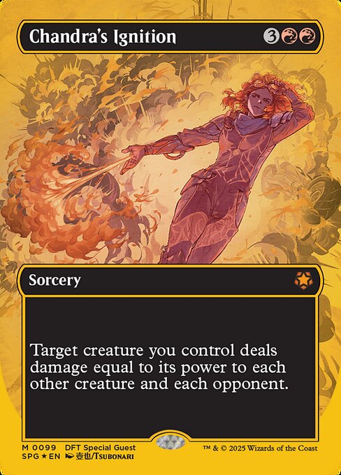 Chandra's Ignition highlighted card art