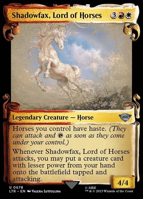 Shadowfax, Lord of Horses highlighted card art