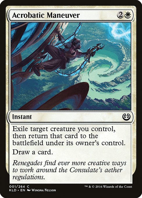 Acrobatic Maneuver from Kaladesh