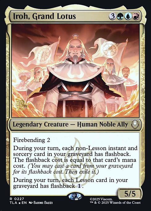 Iroh, Grand Lotus from Avatar: The Last Airbender Promos