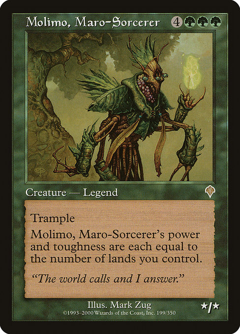 Molimo, Maro-Sorcerer from Invasion