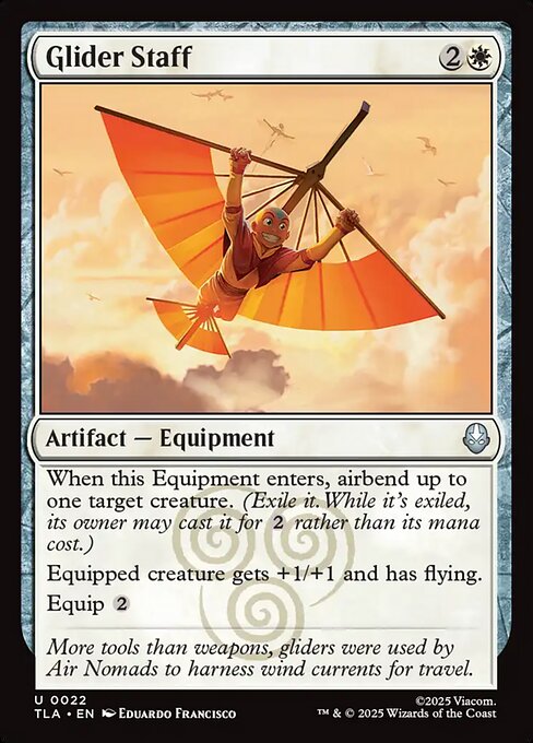 Glider Staff from Avatar: The Last Airbender
