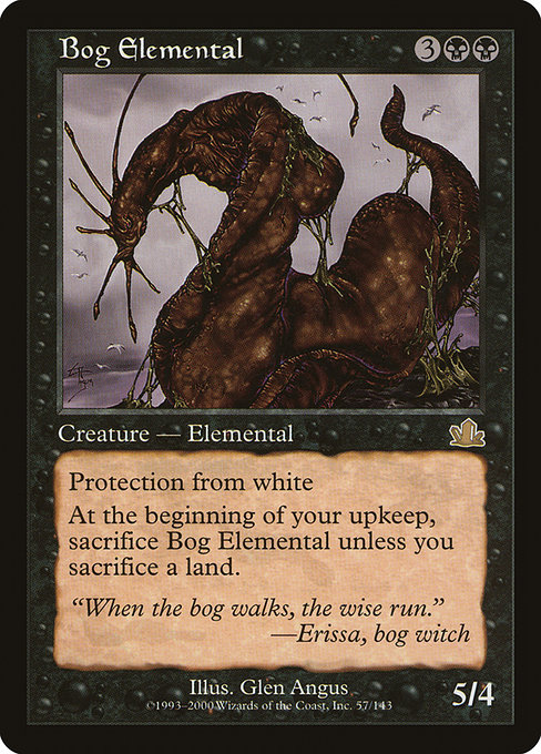 Bog Elemental highlighted card art
